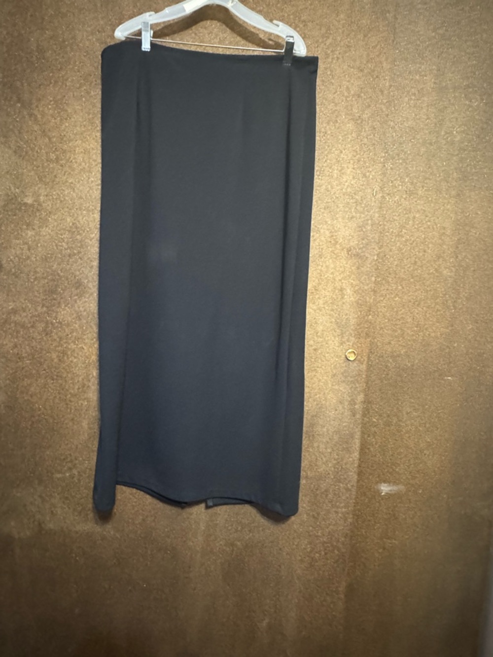 Women's Black Maxi Skirt - Sleek Everyday Essential